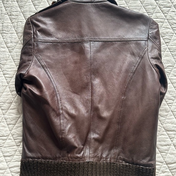 SALE - S.W.O.R.D. Lambskin Leather Jacket sz S - Picture 4 of 6